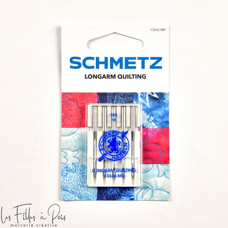 Agujas para máquinas de acolchar de brazo largo - 100 - Schmetz ® SCHMETZ ® - Aiguilles machine à coudre - 1