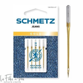 Agujas para máquina de coser Jeans Gold - Schmetz®. SCHMETZ ® - Aiguilles machine à coudre - 1