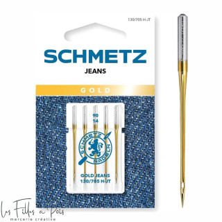 Agujas para máquina de coser Jeans Gold - Schmetz®. SCHMETZ ® - Aiguilles machine à coudre - 1