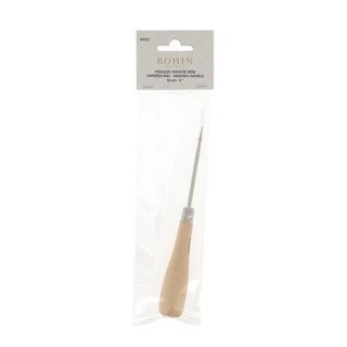 Punzón con mango recto de madera 16cm - Bohin Bohin France ® - Mercerie - 2