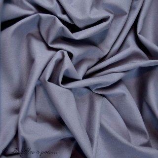 Coupon de tissu popeline de coton uni - Bleu - 550cm Autres marques - Tissus et mercerie - 50