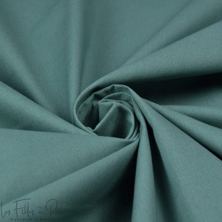 Coupon de tissu popeline de coton uni - Bleu - 550cm Autres marques - Tissus et mercerie - 63