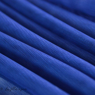 Coupon de tulle souple uni - Bleu cobalt - 250cm Autres marques - Tissus et mercerie - 29