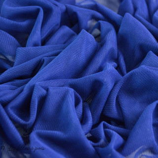 Coupon de tulle souple uni - Bleu cobalt - 250cm Autres marques - Tissus et mercerie - 30