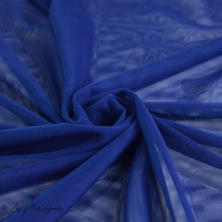 Coupon de tulle souple uni - Bleu cobalt - 250cm Autres marques - Tissus et mercerie - 27