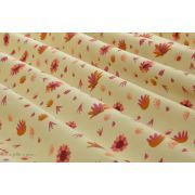 Tissu coton motif fleur savane - Crème - Collection Serengeti - Dashwood studio ®  - 2
