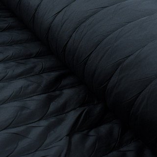 Tissu doudoune matelassé - Ligne "Stripe" Preto - Noir - Mind The Maker Mind The MAKER ® - Tissus  - 1