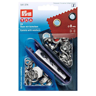 Ojetes de engaste con herramientas de engaste - Redondo - 8mm - Prym® (Prym®) Prym ® - Mercerie - 1