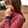 Tissu jersey motif léopard collection "Contrastes" - Rouge et noir - Les Filles à Pois Les Filles à Pois - Design ® - Mercerie e