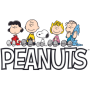 Tissu jersey coton motif Snoopy "Happy Sketch" - Ecru et multicolore - Bio - Peanuts ® Peanuts ® - 9