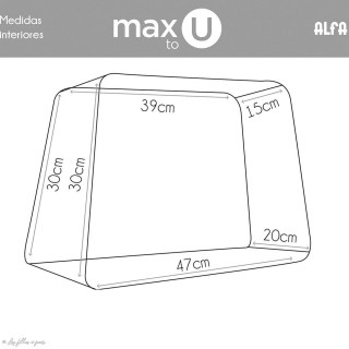 Cover / Case MAX boite de transport XL - VERITAS VERITAS ® - Machines à coudre, à broder et à surjeter - 5