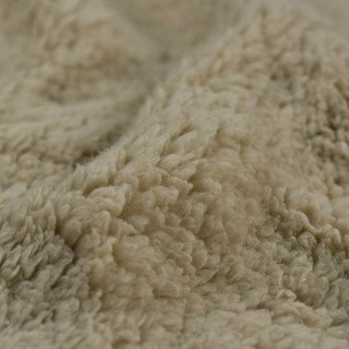 Tissu Teddy-Fourrure SHERPA Mouton - Naturel Autres marques - Tissus et mercerie - 2