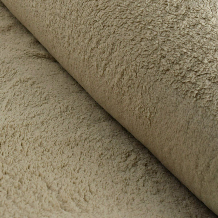 Tissu Teddy-Fourrure SHERPA Mouton - Naturel Autres marques - Tissus et mercerie - 1