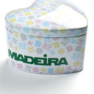 Assortiment de 12 Cônes de fil Aerolock n°125 pour surjeteuse multicolores 8097 - Madeira ® - 1200m Madeira ® - Fils à broder, à