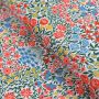 Tissu lycra motif fleurs collection "Alyssa" - Tons bleus et rouges - Les Filles à Pois - UV50+ Les Filles à Pois - Design ® - M