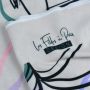 Tissu jersey viscose motif fleurs colllection "Anna" - Crème, pétrole et figue givrée - Les filles à Pois Les Filles à Pois - De