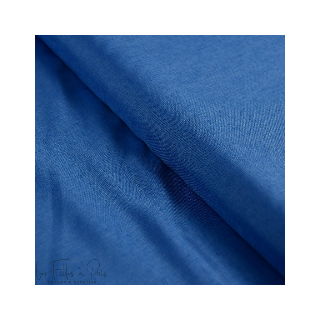 Coupon de tissu doublure Venezia - Bleu jeans - 130cm Autres marques - Tissus et mercerie - 120