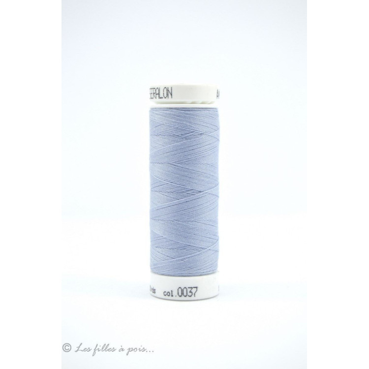 Fil à coudre Mettler Seralon 200m - Bleu - 0037 METTLER ® - Fils à coudre et à broder - 1