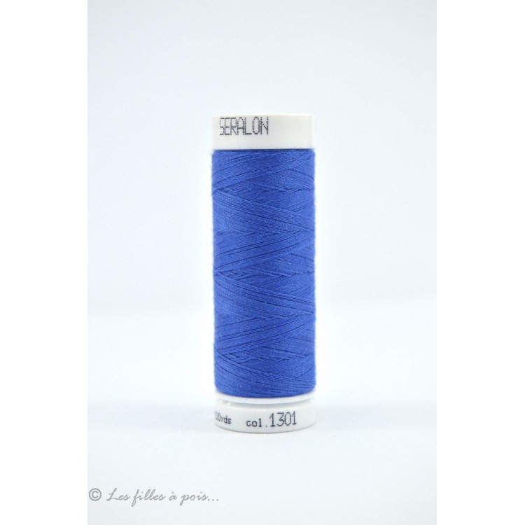 Fil à coudre Mettler Seralon 200m - Bleu - 1301 METTLER ® - Fils à coudre et à broder - 1