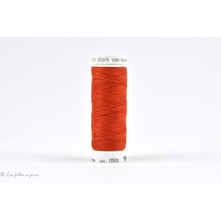 Hilo de coser Mettler ® Extra-Stark - Naranja - 0501 METTLER ® - Fils à coudre et à broder - 1