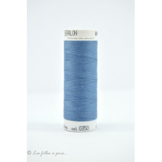 Linha de costura Mettler Seralon 200m - Azul - 0350 METTLER ® - Fils à coudre et à broder - 1