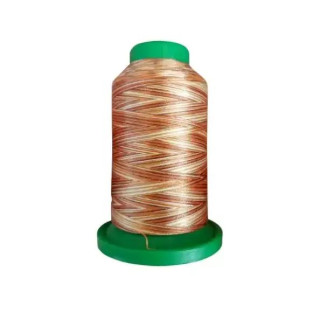 Fil à broder universel machine ISACORD MULTI COLORE Chiné 1000M - marron - 9302 METTLER ® - Fils à coudre et à broder - 1