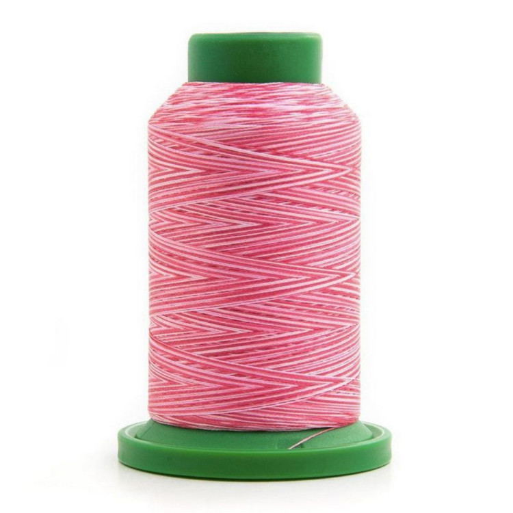 Fil à broder universel machine ISACORD MULTI COLORE Chiné 1000M - rose - 9405 METTLER ® - Fils à coudre et à broder - 1