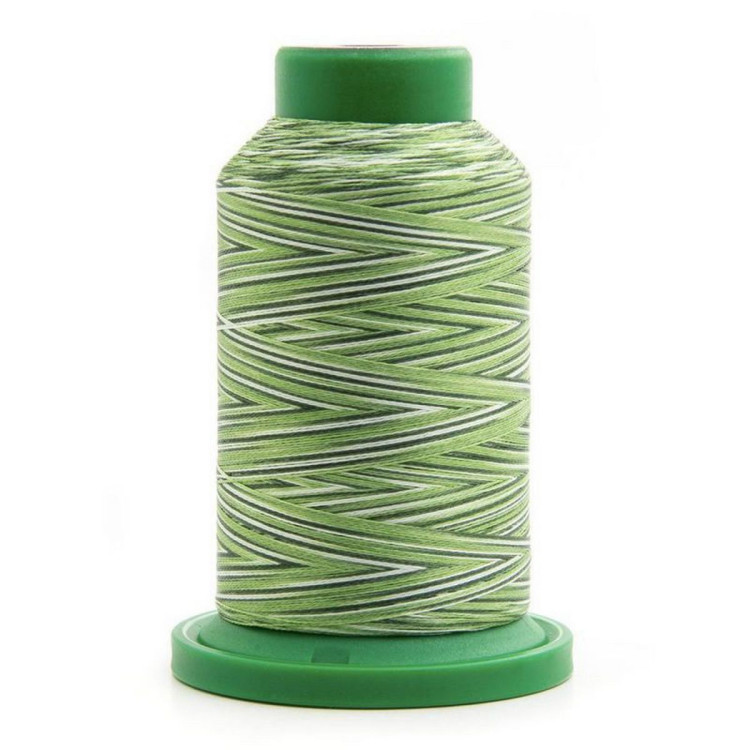 Fil à broder universel machine ISACORD MULTI COLORE Chiné 1000M - vert - 9805 METTLER ® - Fils à coudre et à broder - 1