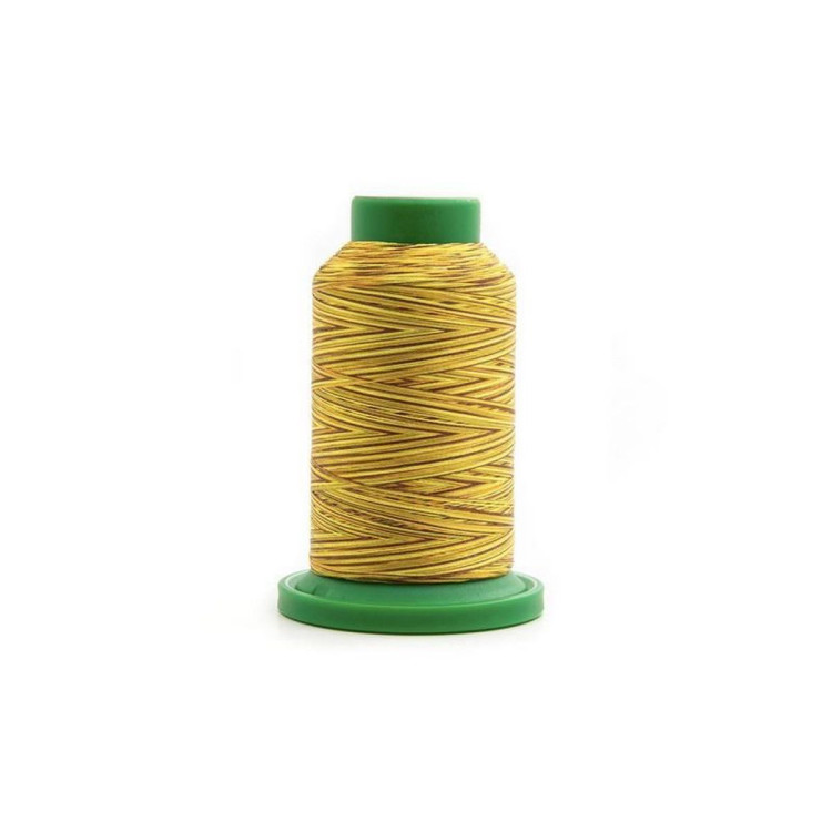 Fil à broder universel machine ISACORD MULTI COLORE Chiné 1000M - jaune - 9975 METTLER ® - Fils à coudre et à broder - 1