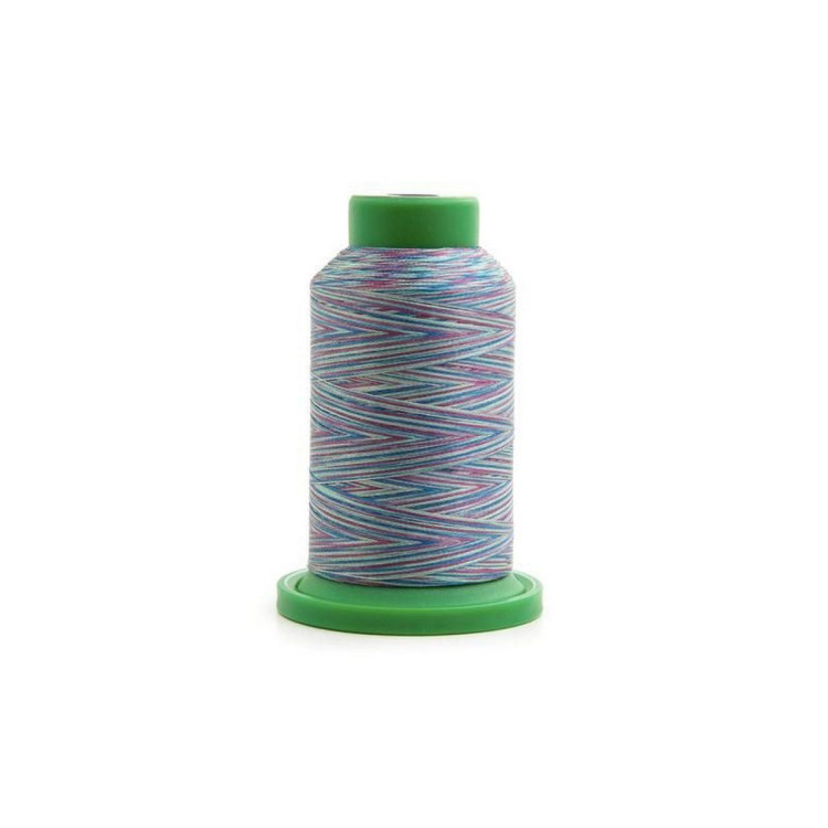 Fil à broder universel machine ISACORD MULTI COLORE Chiné 1000M - bleu - 9970 METTLER ® - Fils à coudre et à broder - 1