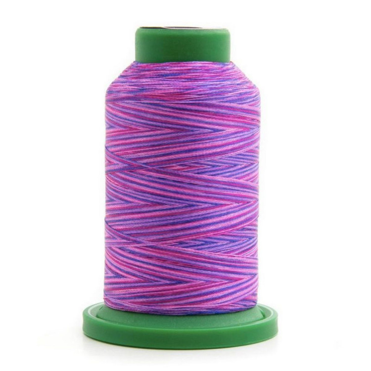 Fil à broder universel machine ISACORD MULTI COLORE Chiné 1000M - violet - 9973 METTLER ® - Fils à coudre et à broder - 1