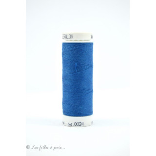 Mettler ® Linha de costura Seralon 200m - Azul - 0024 METTLER ® - Fils à coudre et à broder - 1