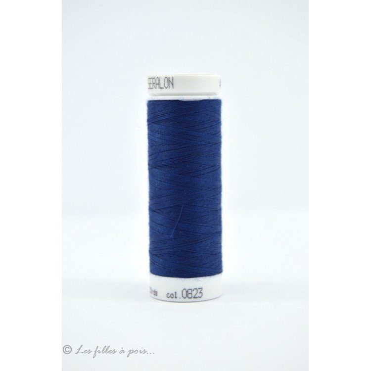 Fil à coudre Mettler ® Seralon 200m - Bleu - 0823 METTLER ® - Fils à coudre et à broder - 1