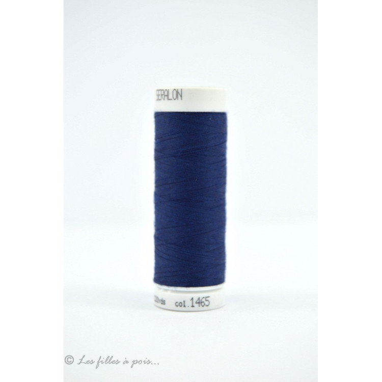 Mettler ® Linha de costura Seralon 200m - Azul - 1465 METTLER ® - Fils à coudre et à broder - 1