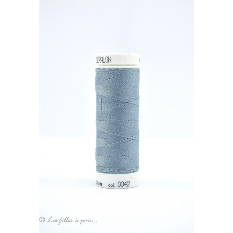 Fil à coudre Mettler ® Seralon 200m - Bleu - 0042 METTLER ® - Fils à coudre et à broder - 1