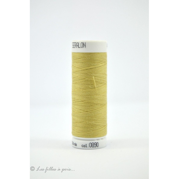 Fil à coudre Mettler Seralon 200m - Beige - 0890 METTLER ® - Fils à coudre et à broder - 1