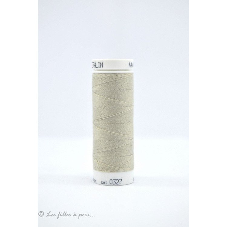 Fil à coudre Mettler ® Seralon 200m - Beige - 0327 METTLER ® - Fils à coudre et à broder - 1