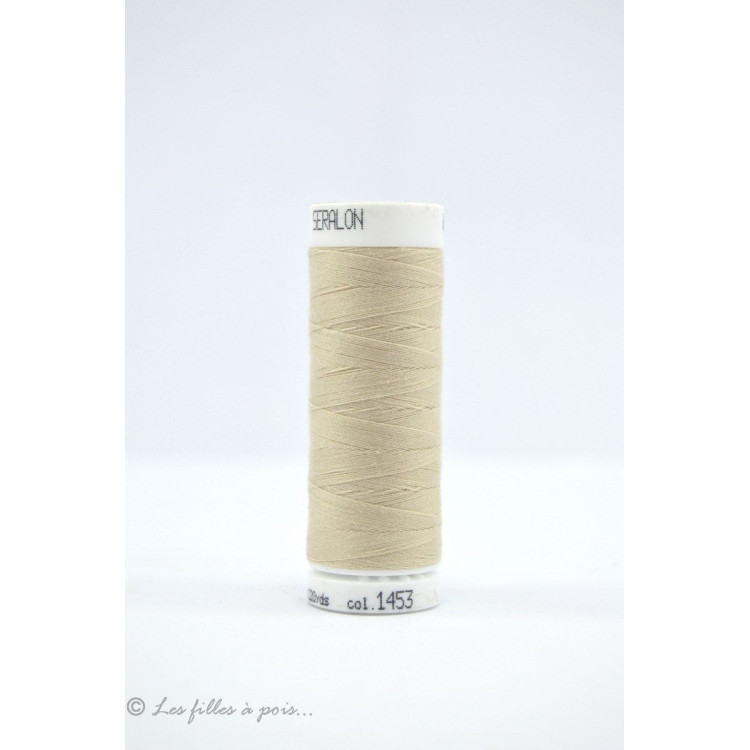 Fil à coudre Mettler ® Seralon 200m - Beige - 1453 METTLER ® - Fils à coudre et à broder - 1