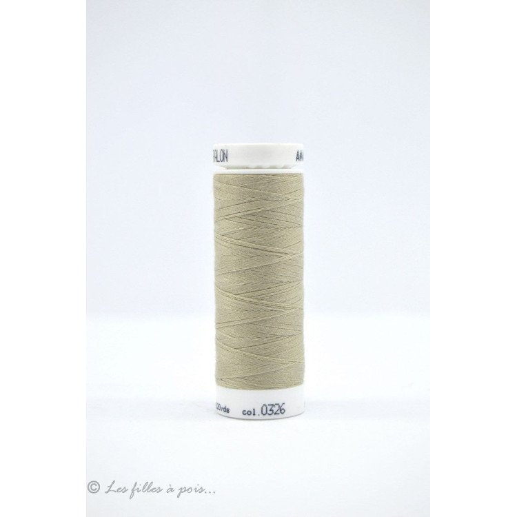 Fil à coudre Mettler ® Seralon 200m - Beige - 0326 METTLER ® - Fils à coudre et à broder - 1