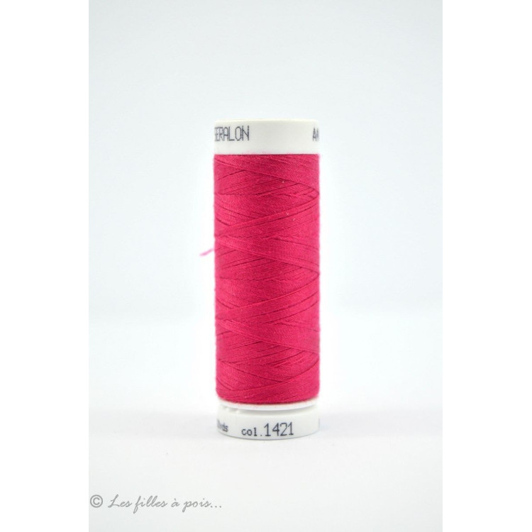 Fil à coudre Mettler ® Seralon 200m - Rose - 1421 METTLER ® - Fils à coudre et à broder - 1