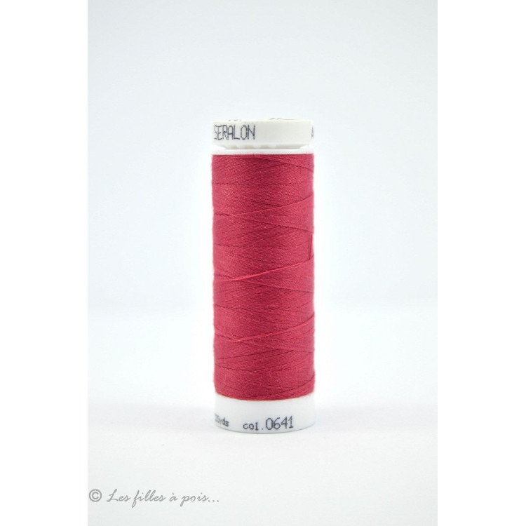 Fil à  coudre Mettler ® Seralon 200m - Rose - 0641 METTLER ® - Fils à coudre et à broder - 1