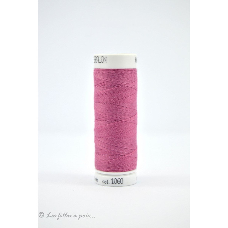 Mettler ® Linha de costura Seralon 200m - Rosa - 1060 METTLER ® - Fils à coudre et à broder - 1