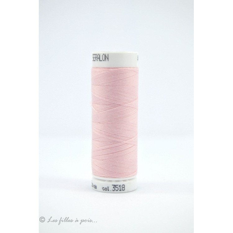 Fil à  coudre Mettler ® Seralon 200m - Rose - 3518 METTLER ® - Fils à coudre et à broder - 1