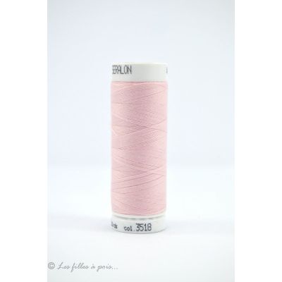 Fil à  coudre Mettler ® Seralon 200m - coloris rose - 3518 METTLER ® - 1