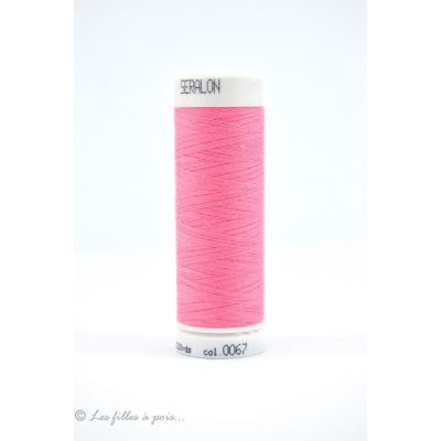 Fil à  coudre Mettler ® Seralon 200m - coloris rose - 0067 METTLER ® - 1