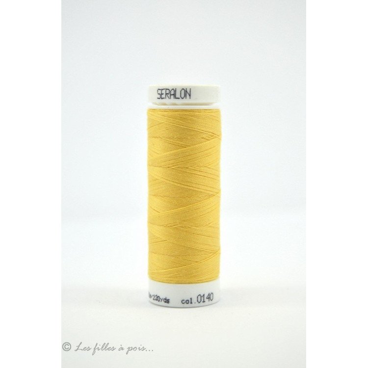 Mettler ® Seralon hilo de coser 200m - Amarillo - 0140 METTLER ® - Fils à coudre et à broder - 1