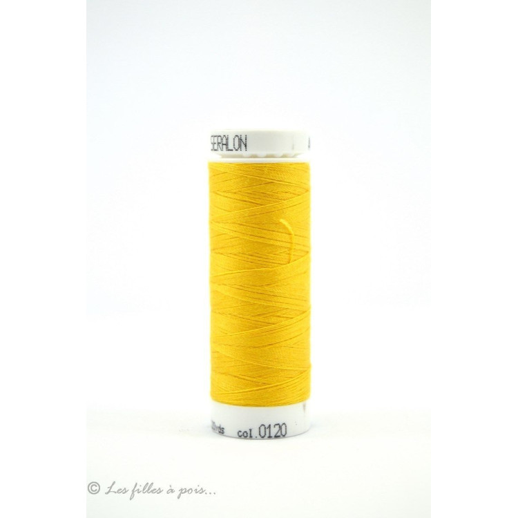 Fil à coudre Mettler ® Seralon 200m - Jaune - 0120 METTLER ® - Fils à coudre et à broder - 1