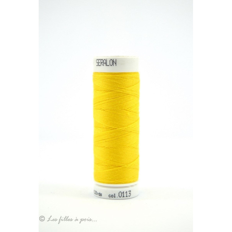 Fil à coudre Mettler ® Seralon 200m - Jaune - 0113 METTLER ® - Fils à coudre et à broder - 1