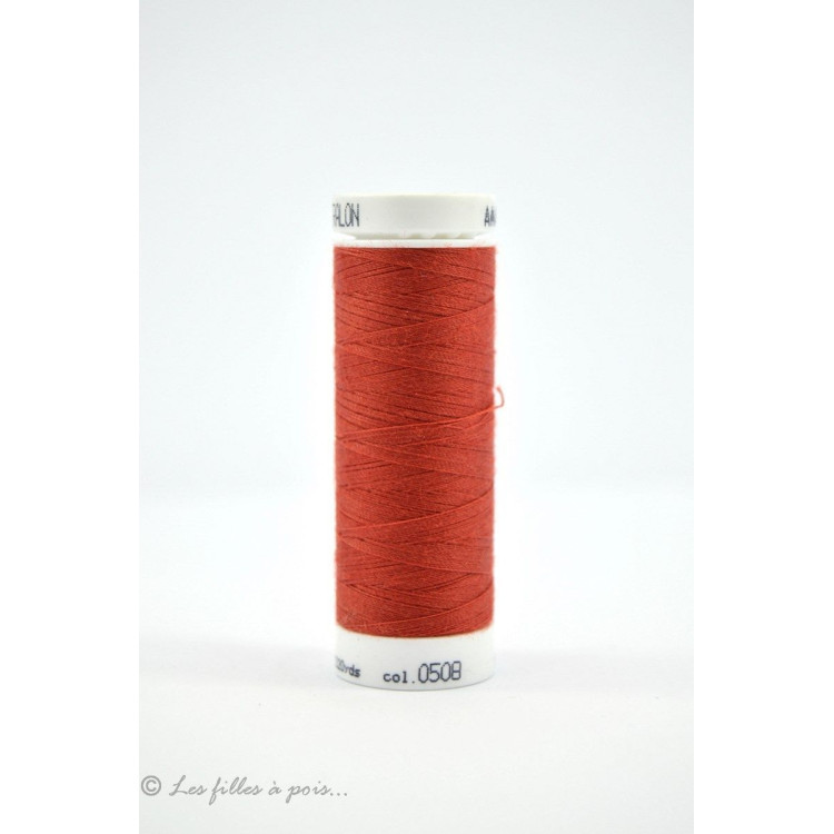 Fil à coudre Mettler ® Seralon 200m - Rouge - 0508 METTLER ® - Fils à coudre et à broder - 1