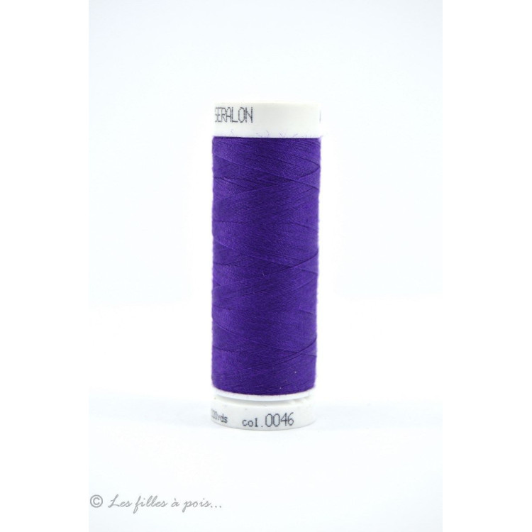 Fil à coudre Mettler ® Seralon 200m - Violet - 0046 METTLER ® - Fils à coudre et à broder - 1